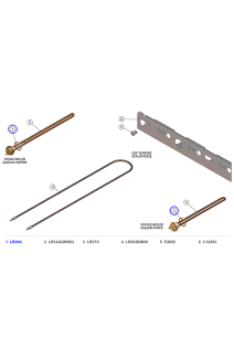 La Marzocco Linea PB 2 Group Steam Boiler & Cup Warmer Heating Elements