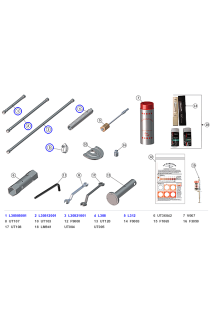 La Marzocco Linea PB Water Inlet & Drain Hoses, Clamps, Cleaning & Service Tools