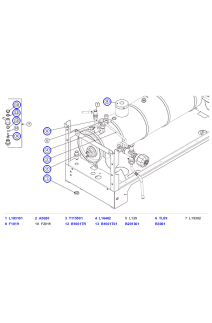 La Marzocco Linea PB Steam Boiler Ball Valve, Vacuum Breaker & Pressurestat Tubes