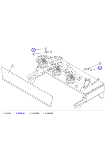 La Marzocco Linea PB Preheater & Thermostatic Boiler Mounting Brackets & Spacers