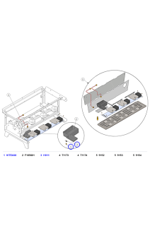 La Marzocco Linea PB Scales Version Hydraulic Assembly Mounting Hardware