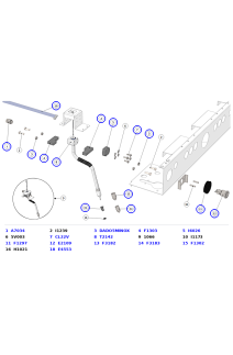 La Marzocco Linea PB SmartSteam O-Rings & Mounting Hardware
