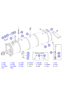 La Marzocco Linea PB Steam Boiler, Temperature Probe, Thermal Reset & Fittings