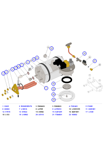 La Marzocco Linea PB X Coffee Boiler, Group Gasket, Shower Screen, Temperature Probe & Insulation