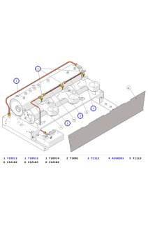 La Marzocco Linea PB X Water Inlet, Coffee Boiler Union & Fill Valve Tubes