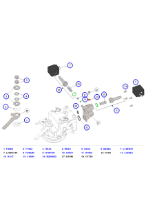 La Marzocco Linea Mini R Brew Solenoid Valves, Gicleur, O-Rings & Bushings