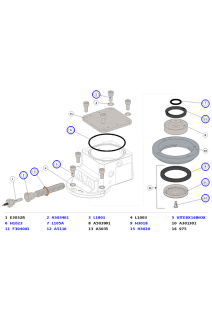La Marzocco Linea Mini R Group Head, Gaskets, Shower Screen & Diffuser