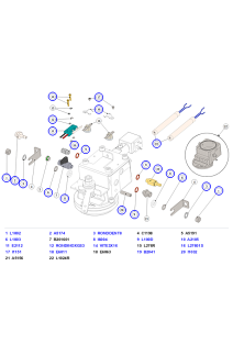 La Marzocco Linea Mini R Coffee Boiler, Cartridge Heaters, Expansion Valve & Thermostat