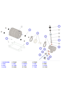 La Marzocco Linea Mini R Water Pump, Motor, Bypass & Anti-Vibration Mounts