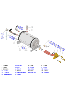 Modbar Espresso AV 1 Group Coffee Boiler Assembly