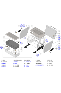 La Marzocco Shot Brewer Body Panel Assembly
