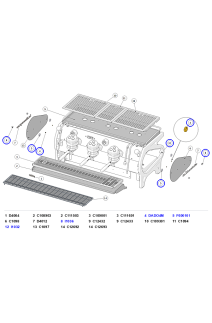 La Marzocco Strada AV Small Cup Tray Grille, Side Panels & Badges