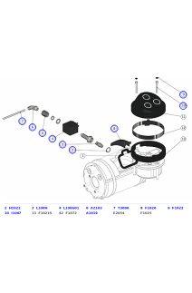 La Marzocco Strada AV Coffee Boiler Heating Element, Flowmeter & Temperature Probe