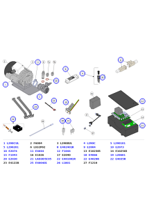 La Marzocco Strada AV Control Relays, Fuses & 2–3 Group Rotary Pumps