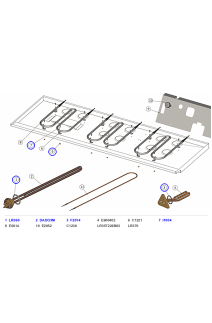 La Marzocco Strada AV 800W Coffee Boiler Heating Element, Gasket & O-Rings