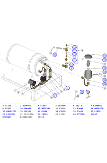 La Marzocco Strada AV Autofill, Mixing, Anti-Vacuum & Safety Valve Hydraulics