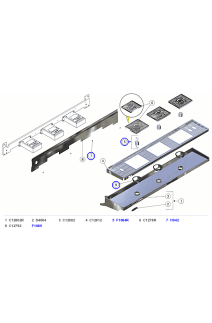 La Marzocco Strada AV Scales Version Grid, Magnetic Supports & Drain Guard