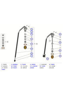 La Marzocco Strada AV Steam & Hot Water Wands, Tips, Seals & Rebuild Kit