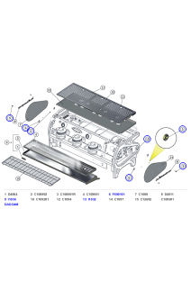 La Marzocco Strada EE Cup-Warmer Tray, Grates, Side Panels & Badges