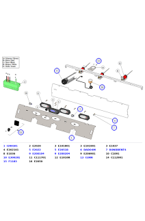 La Marzocco Strada EP Group Displays, Pressure Transducer, Encoder & Hot Water Switch