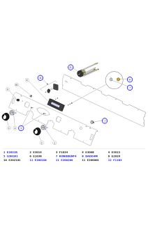 La Marzocco Strada MP Encoder, Control Knob & Pressure Gauges