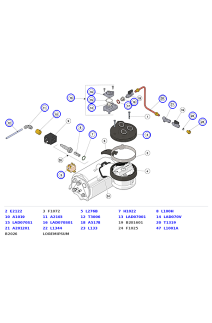La Marzocco Strada S Group Gasket, Shower Screen, Gicleur & Coffee Boiler
