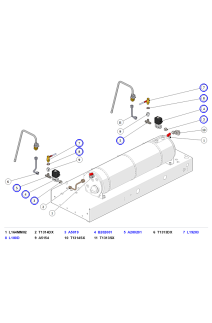 La Marzocco Strada S Proportional Steam Solenoid, Vacuum Breaker & Supply Tubes