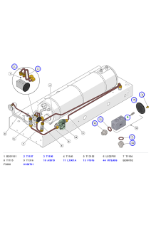 La Marzocco Strada S Preheater, Thermostatic Mixing Valve, Check Valves & Inlet Tubes