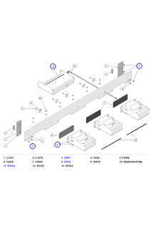 La Marzocco Strada S Scale Brackets, Gaskets & Low-Voltage Cables