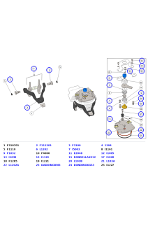 La Marzocco Strada X EP Paddle Potentiometer, Washers, Group Cover & Bleed Screw