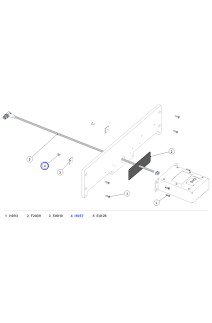 La Marzocco Strada X Scales Version - Scales Assembly