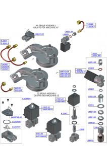 La Marzocco FB70 - Boiler Hot Water Valve Assembly