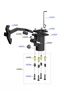 Mahlkonig EK43 and EK43S - Spout Parts