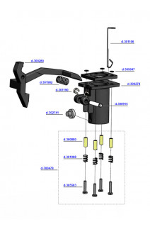 Mahlkonig EK43 and EK43S - Spout Parts