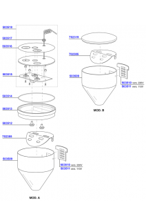 Electronic dosage parts