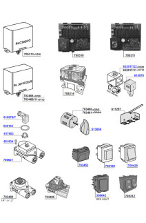 NS - Control boards, switches and electrical components