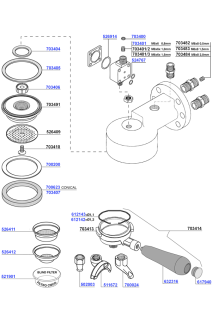 NS - Group head solenoid operated and portafilters
