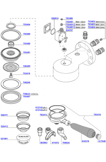 NS - Group head solenoid operated and portafilters