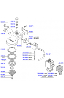 Pavoni - Group head solenoid operated