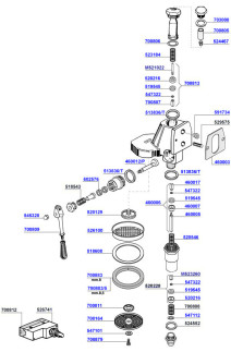 Pavoni - Group head e61 lever operated