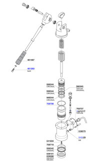 Profitec Pro800 Group Head Components