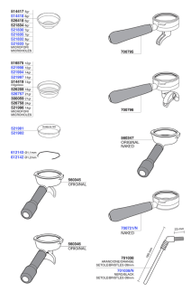 Profitec Pro800 Portafilters