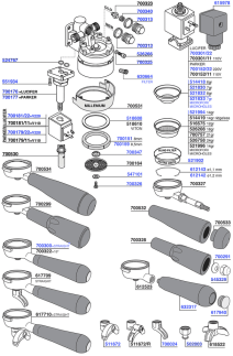 Rancilio - Group head solenoid operated