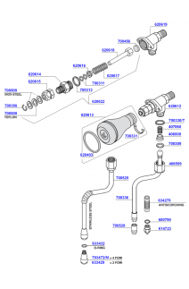 Rancilio - Steam and hot water valves