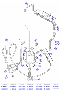 Rancilio Silvia V3 V4 V5 Hydraulic Circuit/Copper Heating Element