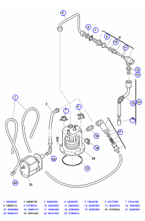 Rancilio Silvia V3–V5 Hydraulic System & Heating Element (Copper)