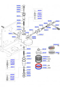 Group head e61 lever operated