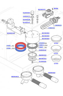 Rocket R9 Group Head Assembly