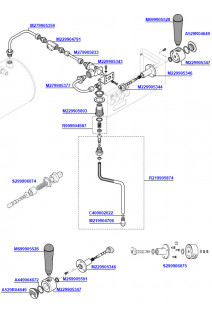 Rocket R9 Steam Arm Assembly