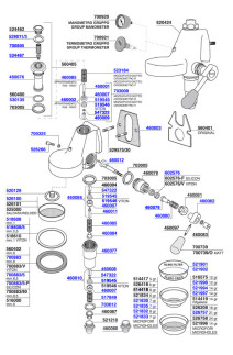 Rocket Group Head Components